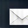 E-mail icoon wit
