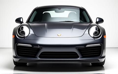Sports car after paint protection film application