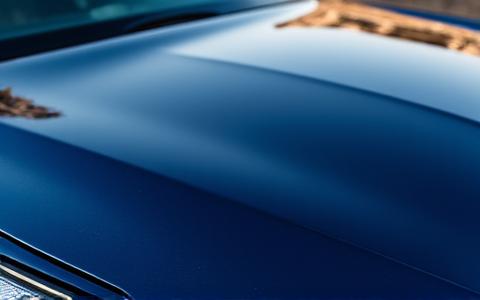 Luxury sedan before ceramic coating