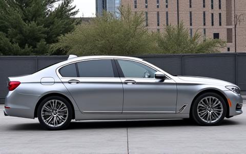 Car before vinyl wrap