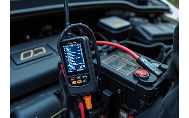 Battery testing and electrical system diagnostics equipment